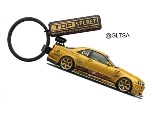 Nissan Skyline GT-R R34 Keychain TopSecret 6324322...
