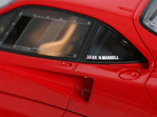 Ferrari F40 Ex Nigel Mansell 1987 Rosso Corsa Red...