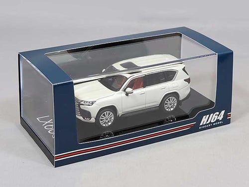 Lexus LX600 Executive Sonic Quartz (White) 1:64 Ho...