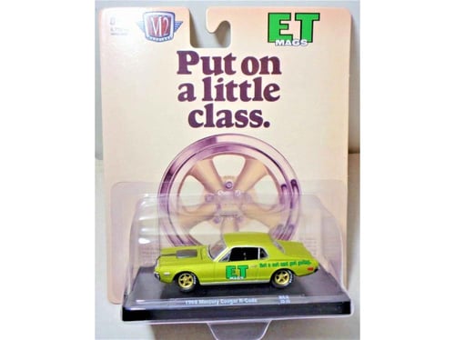Mercury Cougar R-Code 1968 Yellow 1:64 M2 Machines...
