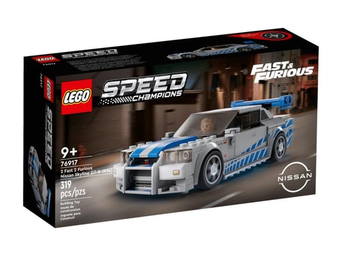 2 Fast 2 Furious Nissan Skyline GT-R (R34) LEGO® S...