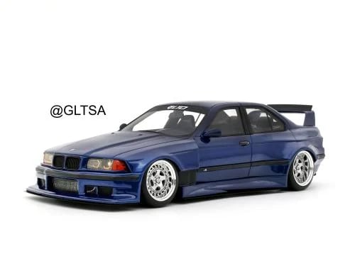 PRE-ORDER (3 Weeks) BMW E36 LTO Sedan Turbo Khyzyl Saleem Avus Blue 1:18 OTTOmobile OT1174 LIMITED 2500 PCS