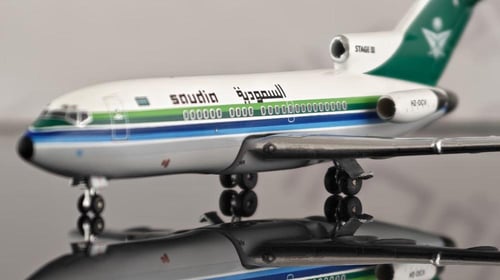 Saudi Arabian Airlines Boeing 727-100 HZ-OCV 1:400...