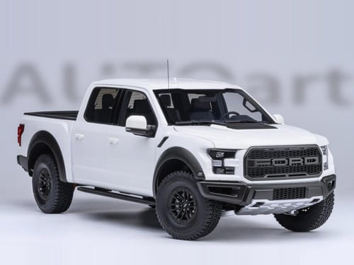 Ford F-150 Raptor Supercrew Oxford White 1:18 AUTO...