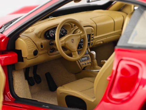 RARE Porsche 911 (996) Turbo Red 1:18 AUTOart 7783...