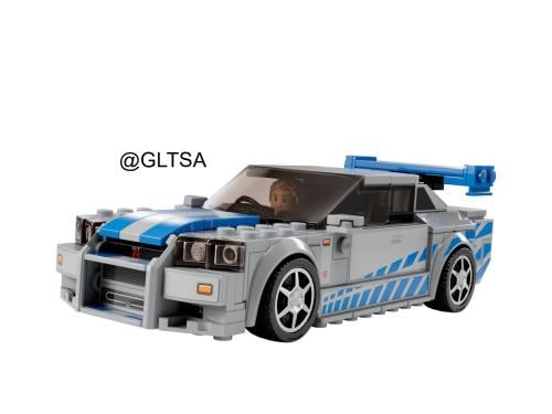 2 Fast 2 Furious Nissan Skyline GT-R (R34) LEGO® S...