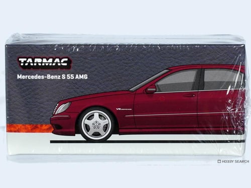 Mercedes-Benz S55 AMG Bordeaux Red Metallic 1:64 T...