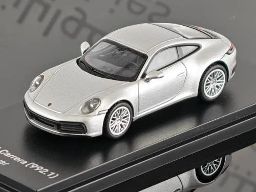 Porsche 911 Carrera (992.1) GT Silver 1:64 Almost Real 641004001