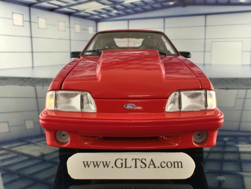 RARE Ford Mustang GT Street Fighter 1988 Red 1:18...