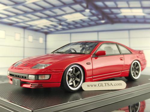Nissan Fairlady Z 300ZX (Z32) 2by2 Red 1:18 Igniti...