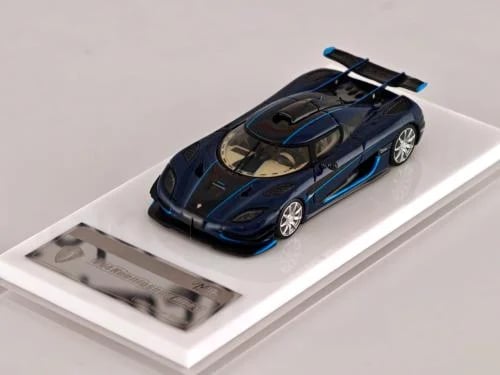Koenigsegg One:1 Blue Carbon Star Wheel 1:64 VMB VMB2024647111