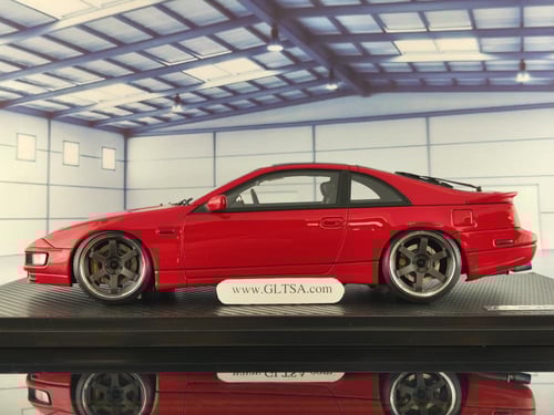 Nissan Fairlady Z 300ZX (Z32) 2by2 Red 1:18 Igniti...