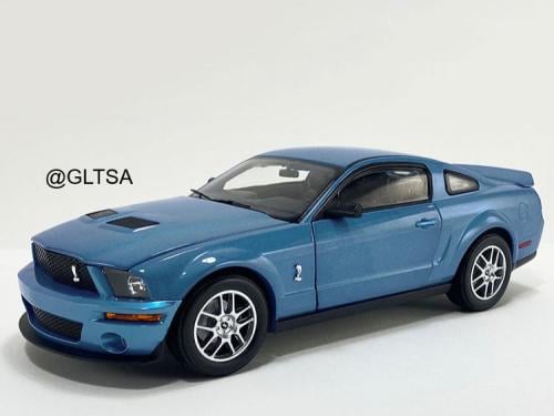Ford Mustang Shelby GT500 Opening Hood & Doors Yel...