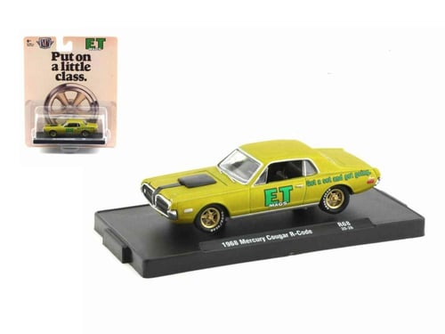 Mercury Cougar R-Code 1968 Yellow 1:64 M2 Machines...