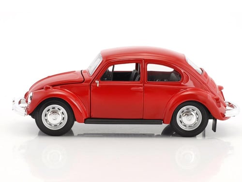 Volkswagen VW Beetle 1973 Red 1:24 Maisto 31926