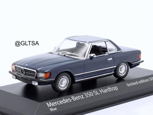 Mercedes-Benz 350 SL (R107) Hardtop 1974 Silver Me...