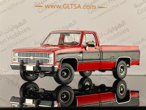 Chevrolet K10 Scottsdale 1984 Apple Red & Midngiht...