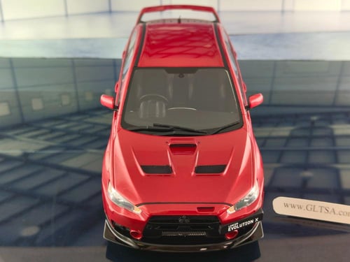 Mitsubishi Lancer Evo X FQ 400 Orient Red 1:18 OTT...