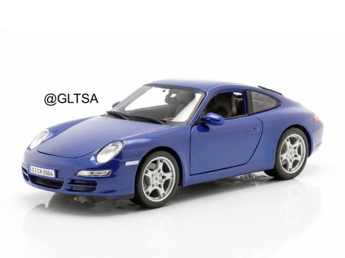 Porsche 911 (997) Carrera S Blue 1:18 Maisto 31692