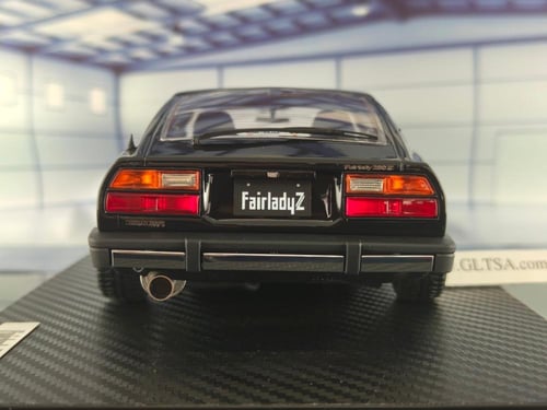 RARE Nissan Fairlady Z (S130) Black / Silver 1:18...