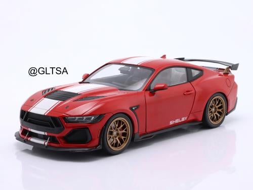 Ford Shelby Mustang Super Snake Race Red 1:18 Soli...