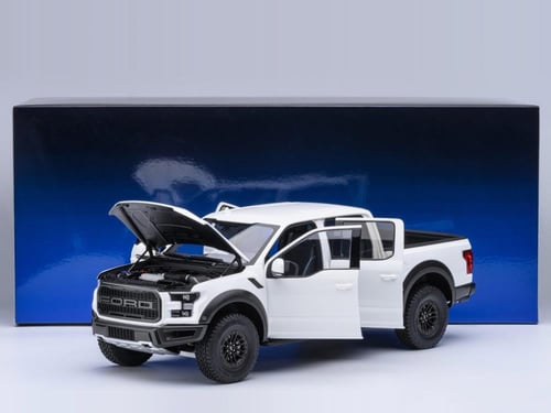 Ford F-150 Raptor Supercrew Oxford White 1:18 AUTO...
