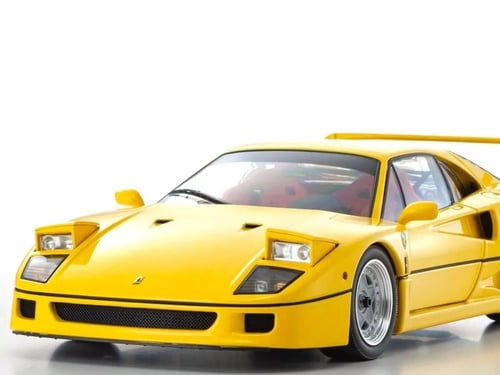 Ferrari F40 Yellow 1:18 Kyosho KS08416Y