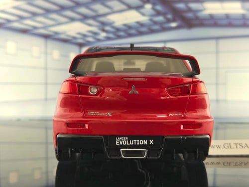 Mitsubishi Lancer Evo X FQ 400 Orient Red 1:18 OTT...