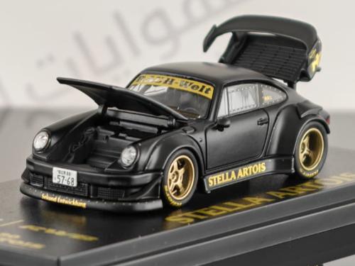Porsche RWB 930 Stella Artois Black 1:64 Almost Real 6K0000101