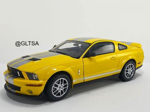 Ford Mustang Shelby GT500 Opening Hood & Doors Yel...