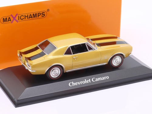 Chevrolet Camaro 1967 Gold Metallic / Black 1:43 M...
