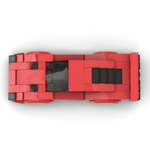 Ferrari F40 Red Assembled Compatible MOC Building...
