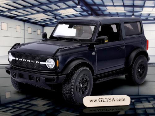 Ford Bronco Wildtrak Dark Blue Metallic with Dark...