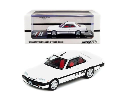 Nissan Skyline 2000 RS-X Turbo (DR30) White 1:64 I...