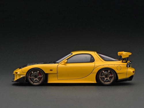 INITIAL D Mazda RX-7 (FD3S) Yellow with LED light...