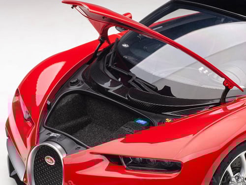 Bugatti Chiron Italian Red / Nocturne Black 1:12 A...