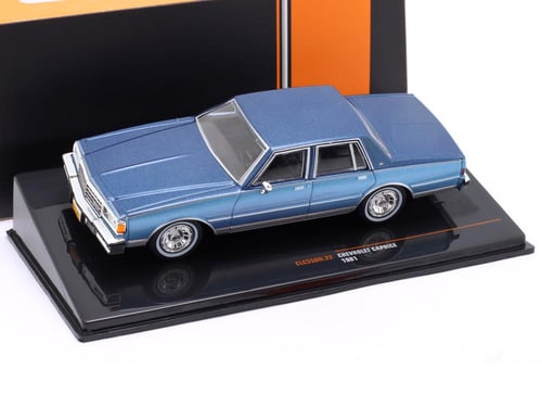 RARE Chevrolet Caprice 1981 Blue Metallic 1:43 Ixo...