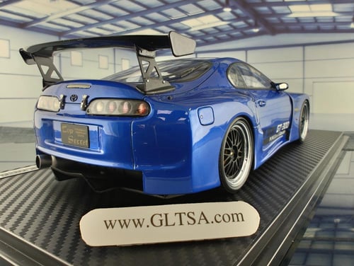Toyota Supra (JZA80) Top Secret GT300 Blue Metalli...
