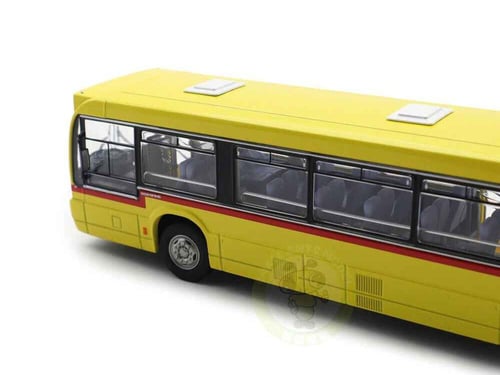 Huanghai City Bus Yellow 1:64 Diecast Car Model DD...
