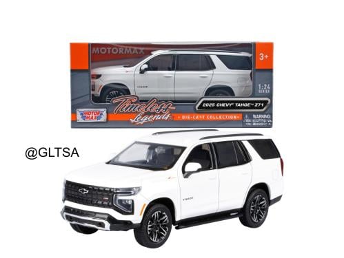 Chevrolet Tahoe Z71 "Timeless Legends" White 1:24...