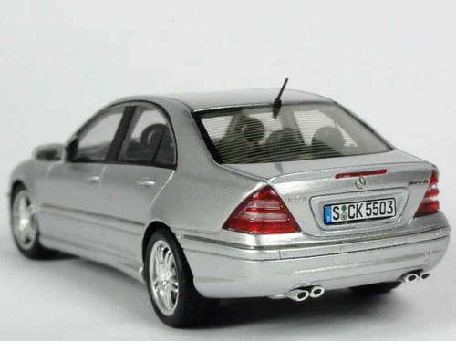 RARE Mercedes-Benz C55 AMG (W203) 2004 Silver Meta...
