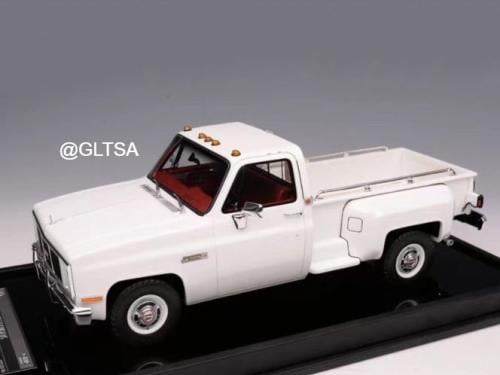 RARE GMC Sierra Classic 3500 1986 White Pickup Tru...