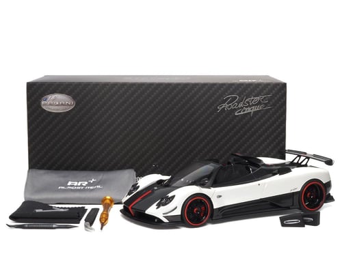 Pagani Zonda Cinque Roadster Bianco Benny White an...