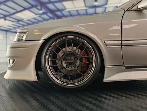 Vertex Toyota JZX100 Chaser Silver 1:18 Ignition M...