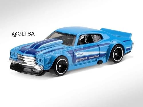 Chevrolet Chevelle 1970 Light Blue 1:64 Hot Wheels...