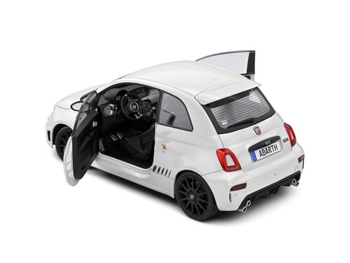 Fiat F595 Abarth Ghiaccio White 1:18 Solido S18113...