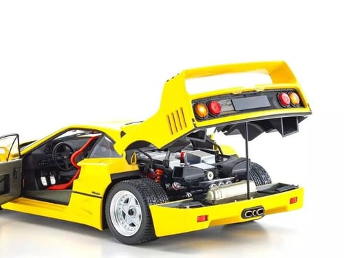 Ferrari F40 Yellow 1:18 Kyosho KS08416Y