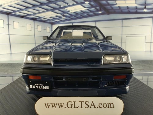 Nissan Skyline GTS-R (R31) Blue Black 1:18 Ignitio...