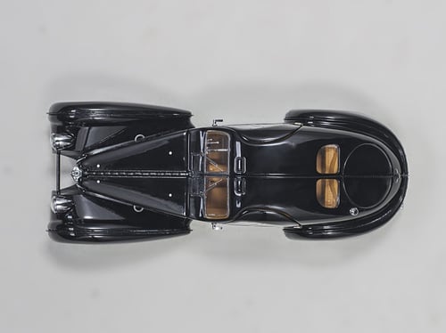 Bugatti Type 57SC Atlantic 1938 Black with disc wh...