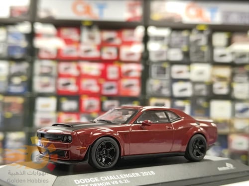 Dodge Challenger SRT Demon V8 6.2L Octane Red 1:43...